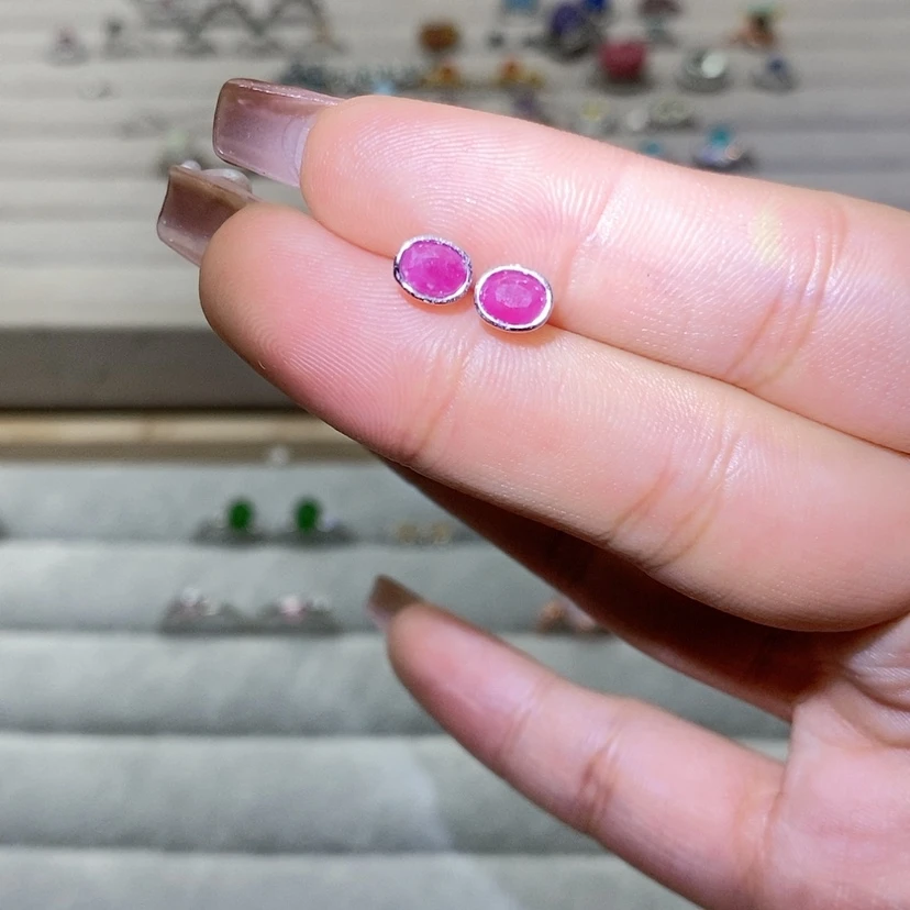 【闪购商品】烟晶戒指银S925镶嵌