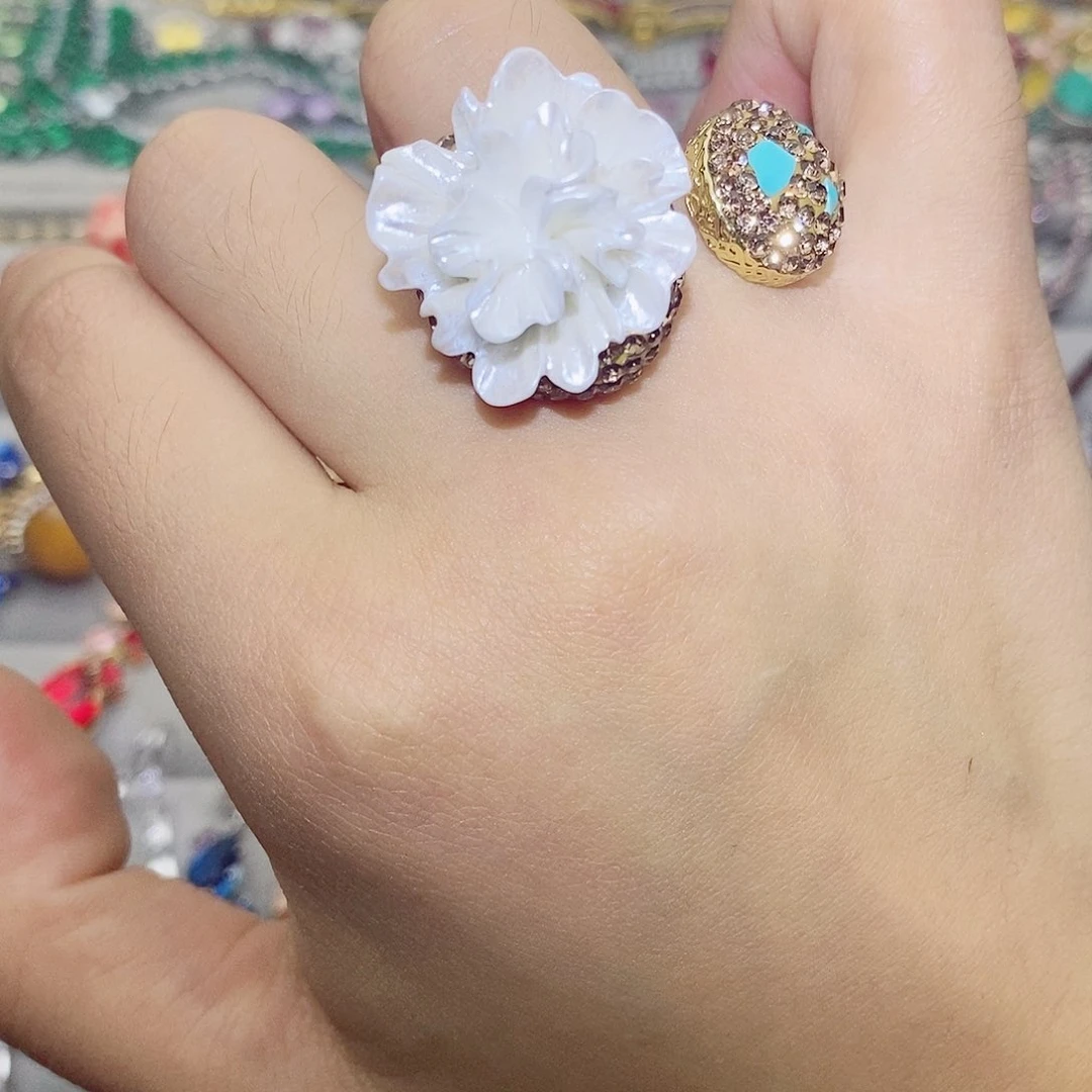 【闪购商品】海蓝宝石戒圈银S925镶嵌