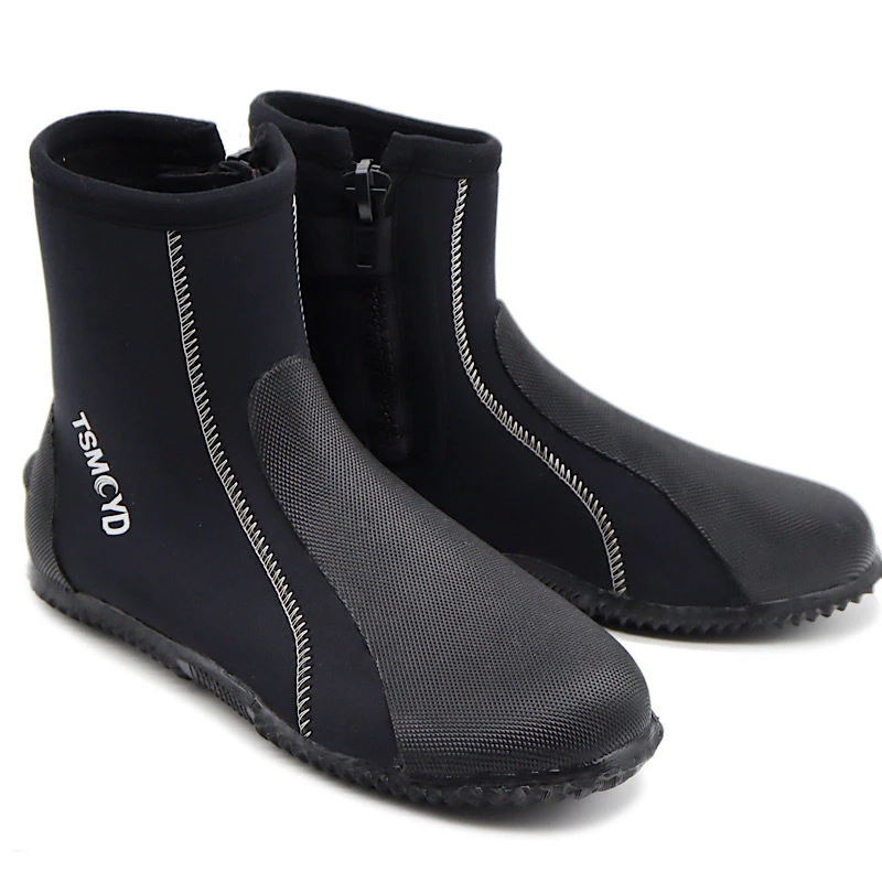 潜水靴5mm浮潜鞋溯溪鞋防滑潜水鞋沙滩鞋厚底加厚耐磨男女水域