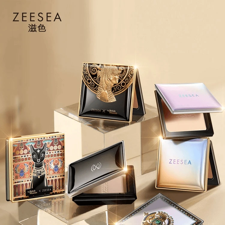 ZEESEA/滋色【官方正品】滋色埃及蜜粉饼散粉定妆干补妆清透丝盈