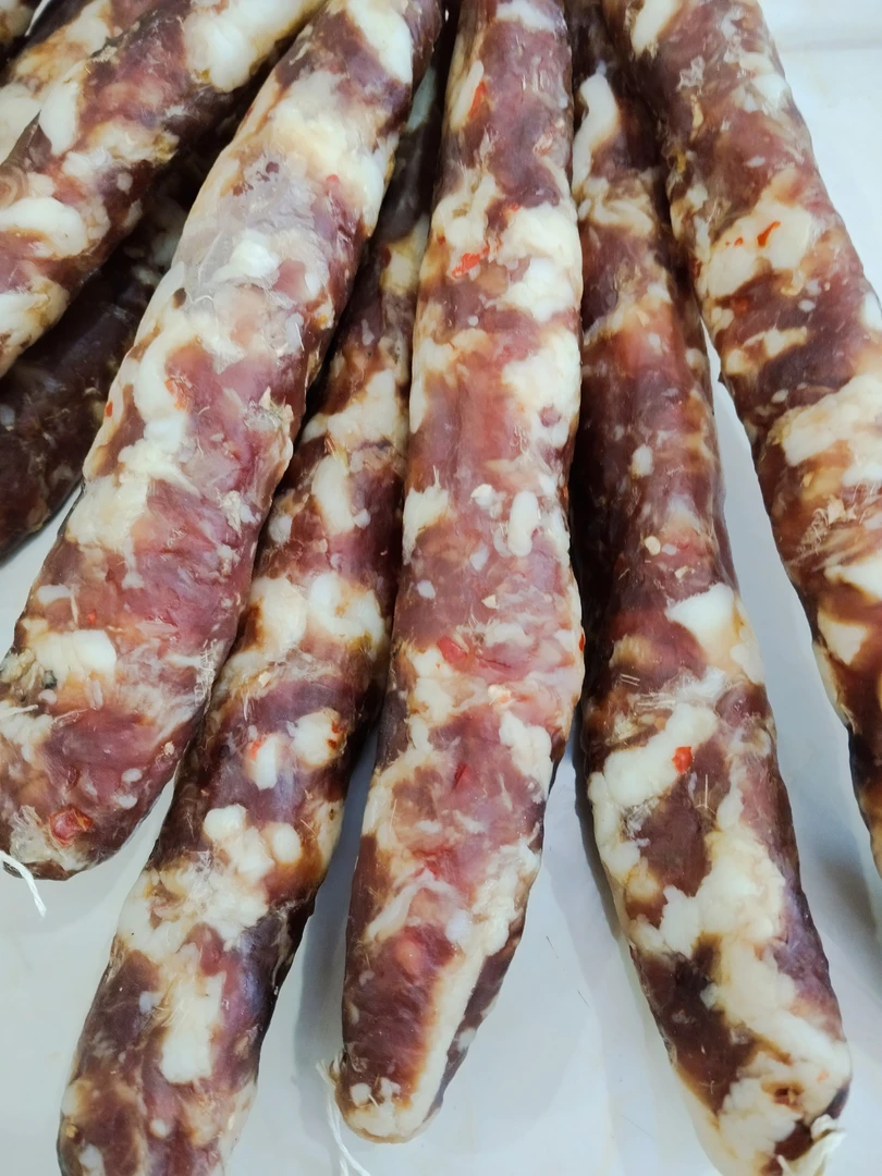 农家手工香肠灌肠安徽特产纯肉香肠腊灌肠腊味香肠小时候的味道
