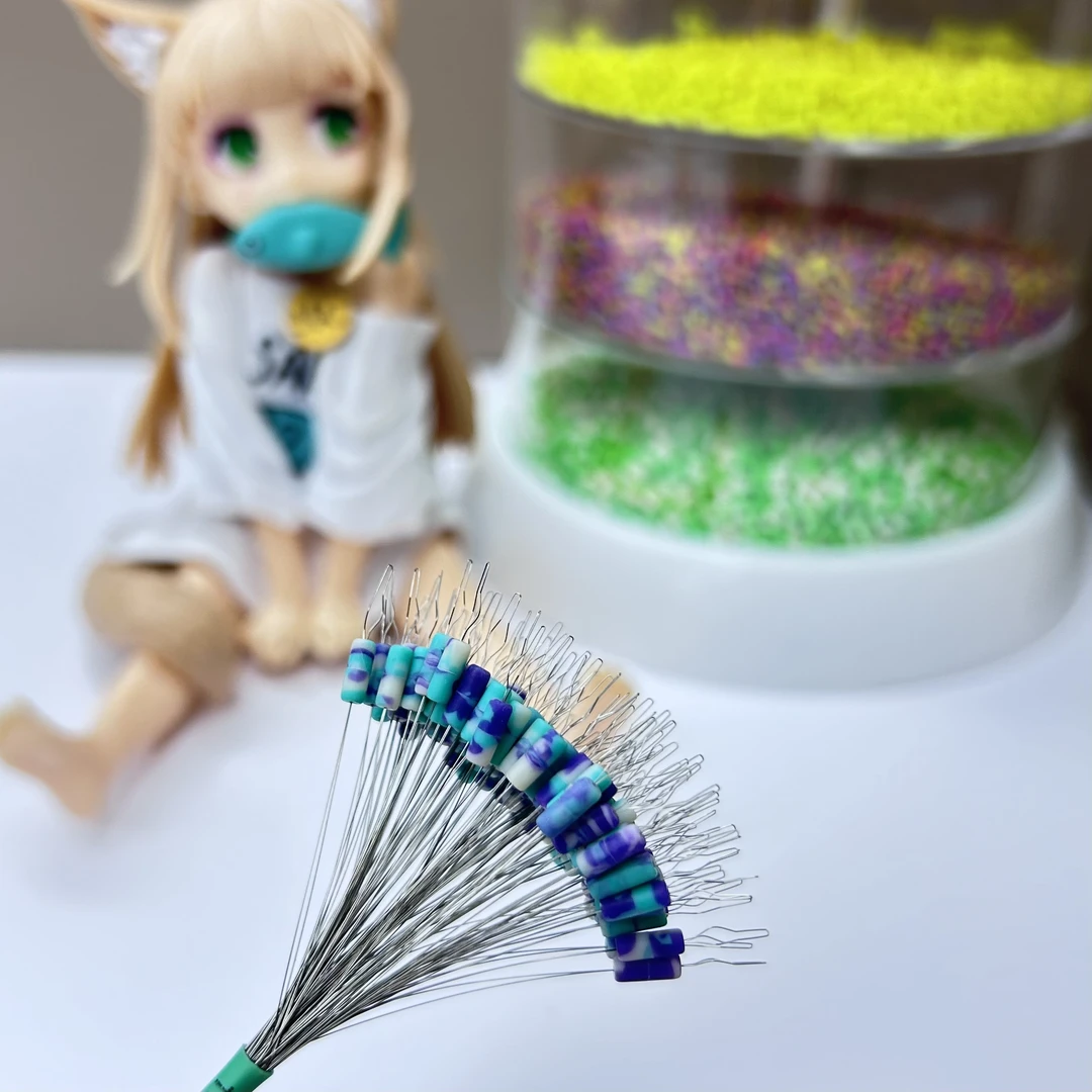 深炫彩色100粒高端加固款太空豆质感磨砂同心度高专用高能感配件