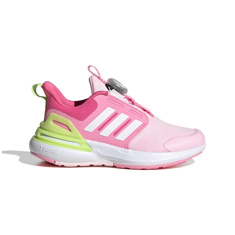 Adidas女童鞋多功能运动鞋秋冬新款旋钮缓震学生跑步鞋ID2381