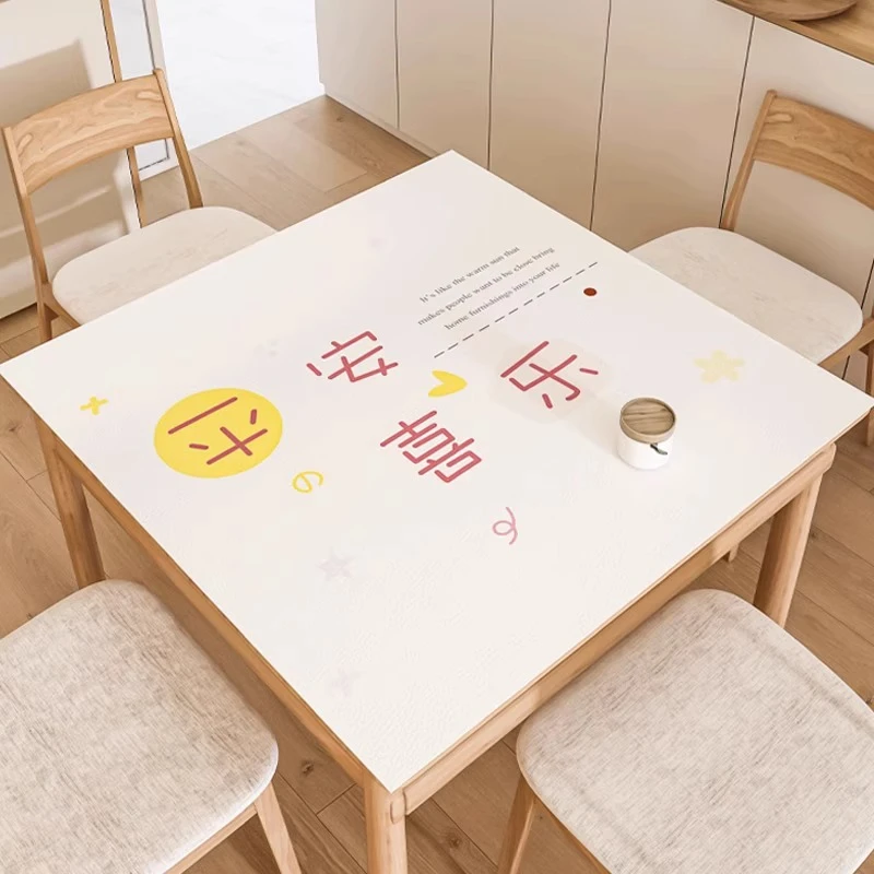 正方形方桌桌布防水防油台布四方老式简约餐桌布八仙桌麻将桌盖布