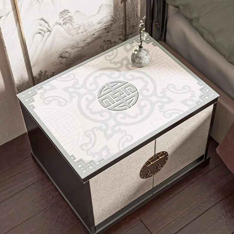 洗衣机现代微波炉轻奢防尘罩床头柜盖布防烫防水垫子垫布滚筒简约