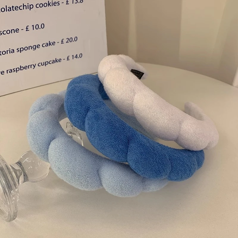 云朵发箍女高颅顶洗脸压发头箍简约网红2023新款韩式头饰秋冬发饰