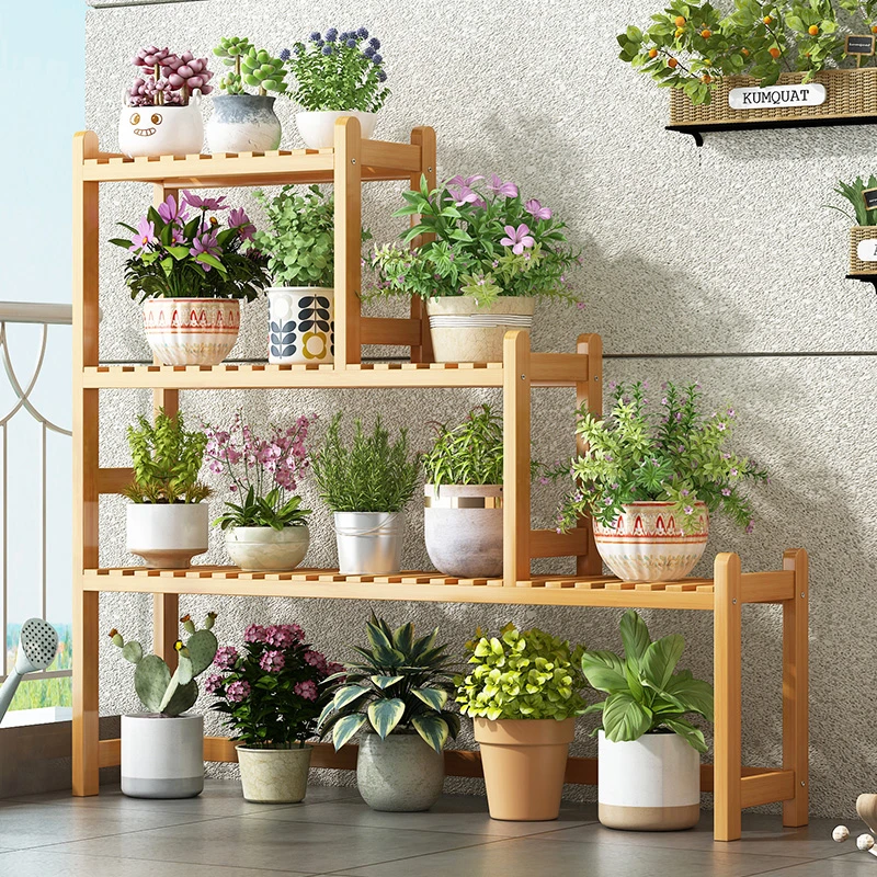 过早阳台花架子落地式多层置物架室内室外简约客厅绿萝多肉花盆架