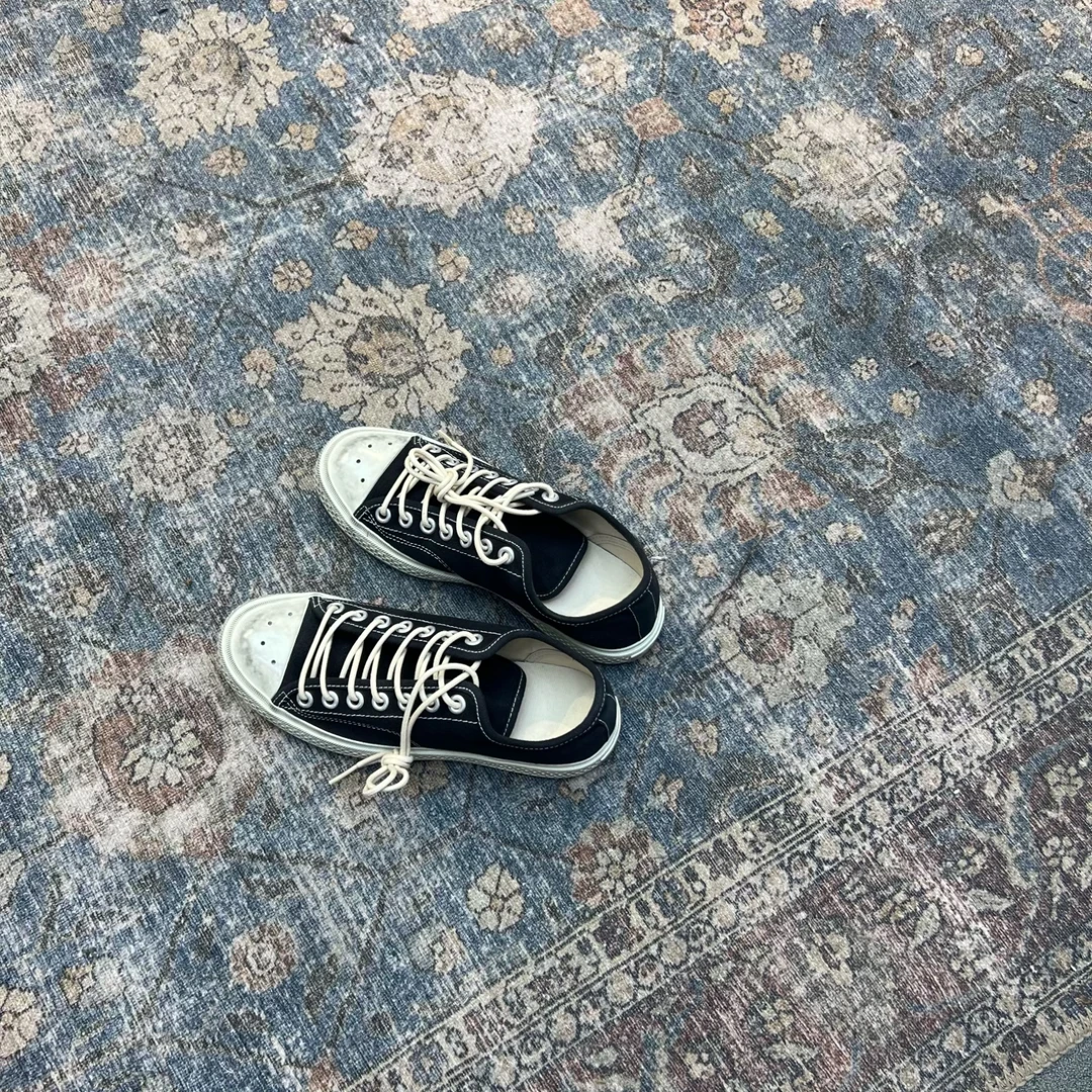 【MEINLY  CHEN】【帆布鞋】高端设计师款透脏脏板减龄休闲鞋2316