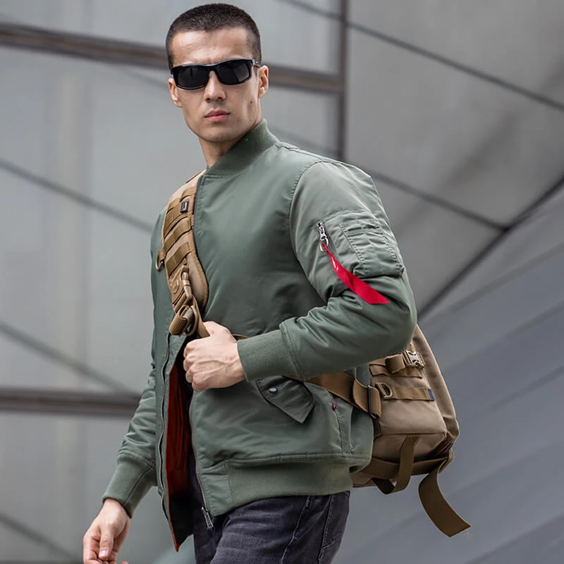 MA-1经典飞行员夹克棉服Primaloft版