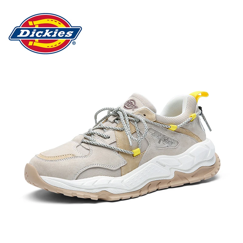 Dickies男士新款低帮透气防滑耐磨时尚舒适休闲百搭潮流老爹鞋90