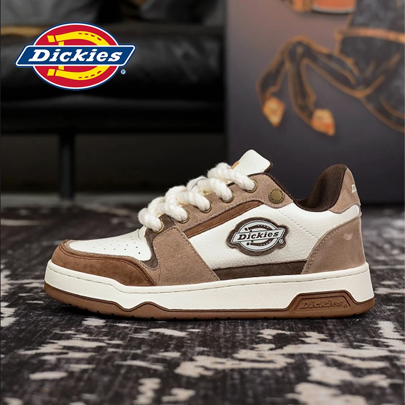 Dickies男鞋2025冬季新款耐磨百搭男款运动鞋低帮时尚款休闲板鞋