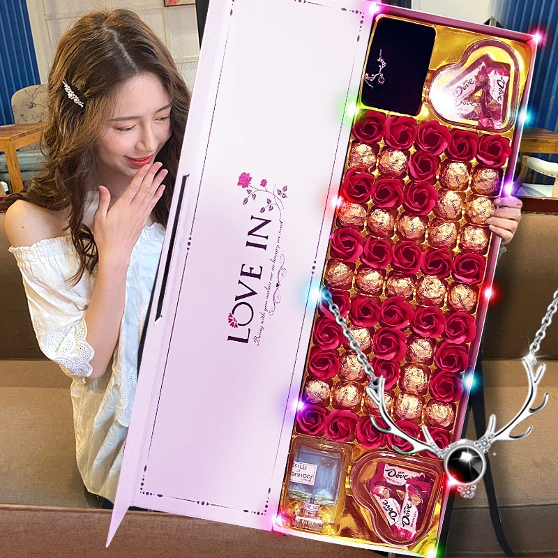 Dove/德芙七夕情人节礼物推荐送女友老婆媳妇创意生日巧克力礼盒