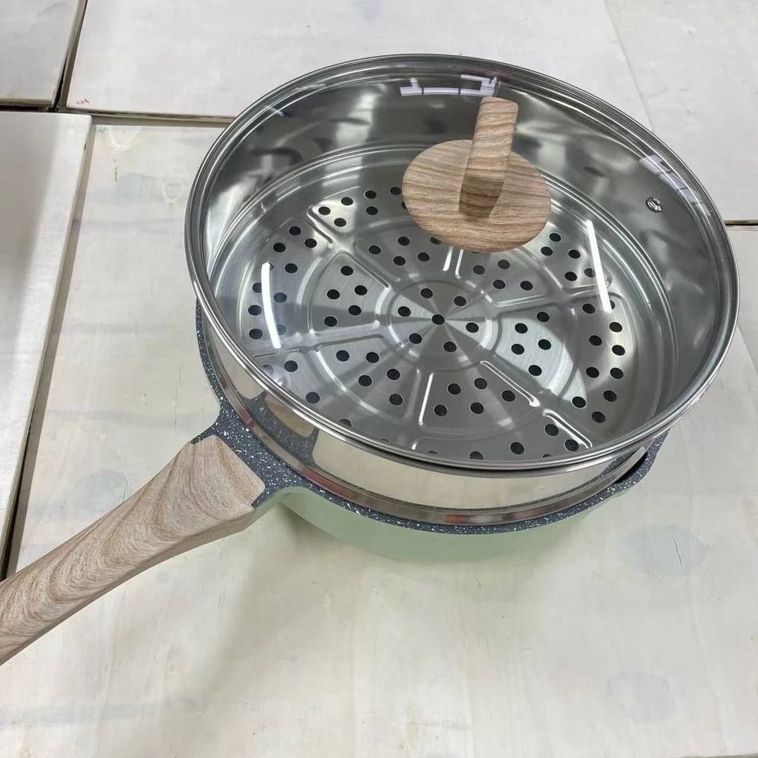 【佑宝恩专属】家用日常绿色炒锅蒸锅两用