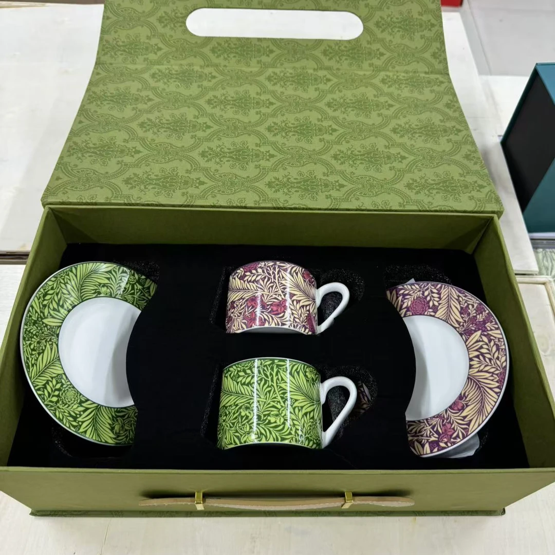 【佑宝恩专属】复古咖啡杯礼盒包装