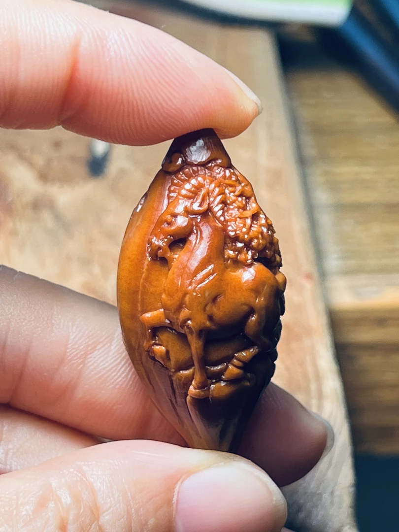 胡小兰作品生肖羊单件配饰非常好盘玩