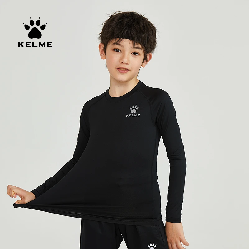 【儿童紧身衣】KELME卡尔美精选紧身衣健身上衣运动T恤足速干紧身衣