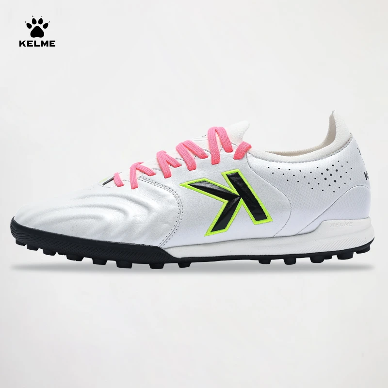 【卡尔美直营店】 圣杯1.5TF袋鼠皮碎钉成人比赛专业训练人草足球鞋