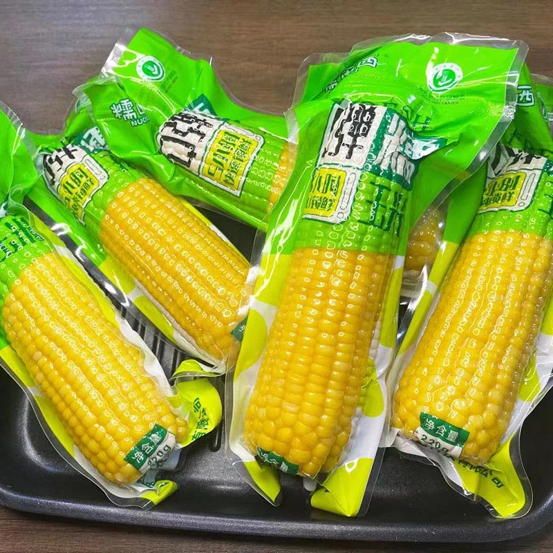 香甜软糯黄玉米220gx8根新鲜粘甜早餐粗粮代餐杂粮真空包装
