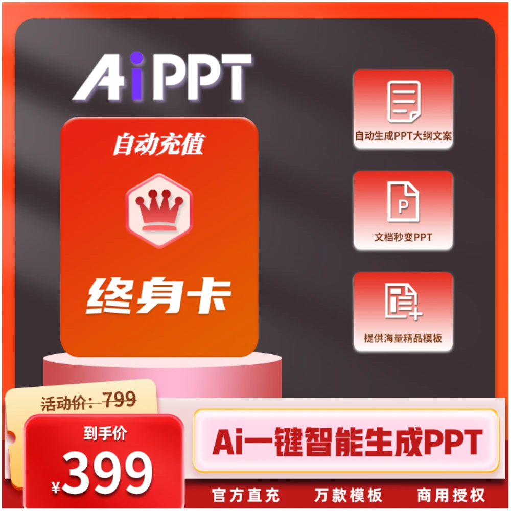 一键智能生成PPT PPT美化 文档转PPT 即充即用DeepSeek