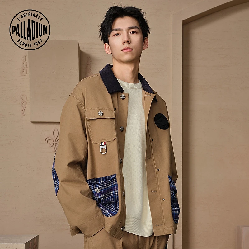 帕拉丁春上装潮流长袖梭织外套109665