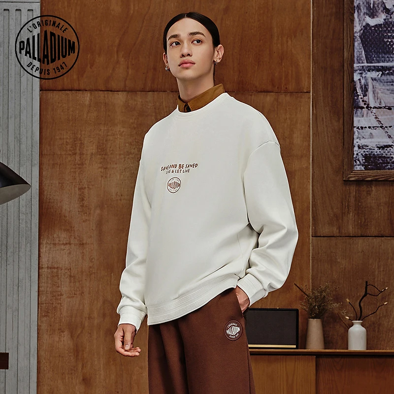 帕拉丁秋季上装休闲时尚潮流套头长袖圆领卫衣108933