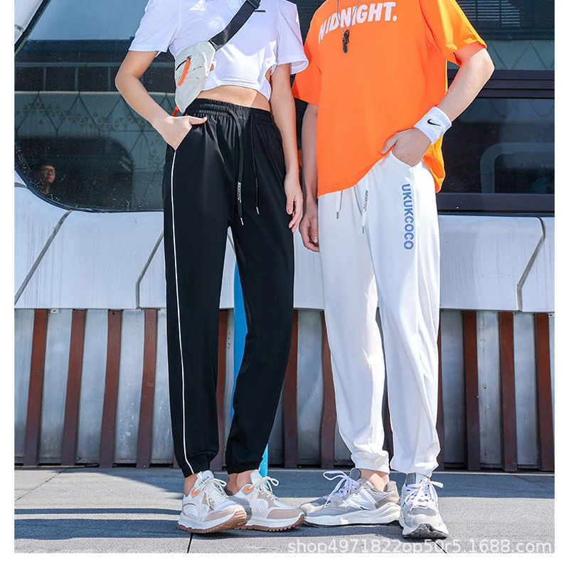 新款UKUKCOCO茸本2023源头厂家防晒防污男女同款可乐速冰裤休闲裤