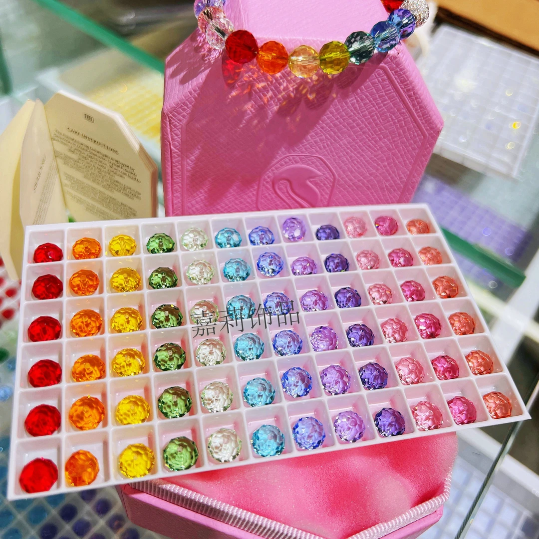 色系晶晶各种彩虹渐变搭配饰品配件手工DIY★