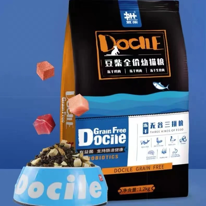 豆柴三拼冻干无谷成幼猫粮 新款低敏猫粮1.5kg