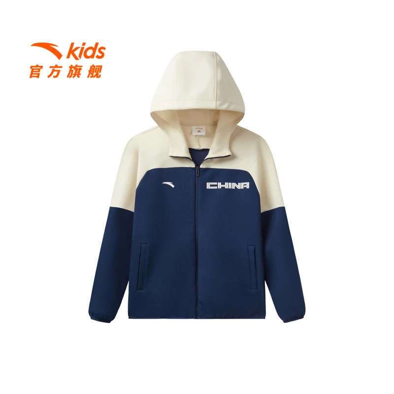 【全进华粉丝专享】安踏儿童运动上衣秋季青少年舒适外套A52437703