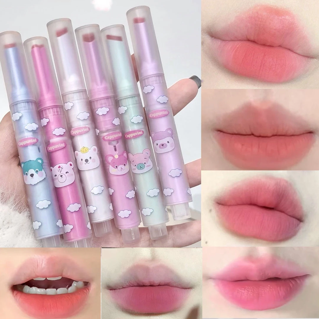 CAPPUVINI动物固体唇泥雾面哑光唇霜唇彩丝绒不掉色不沾杯口红女