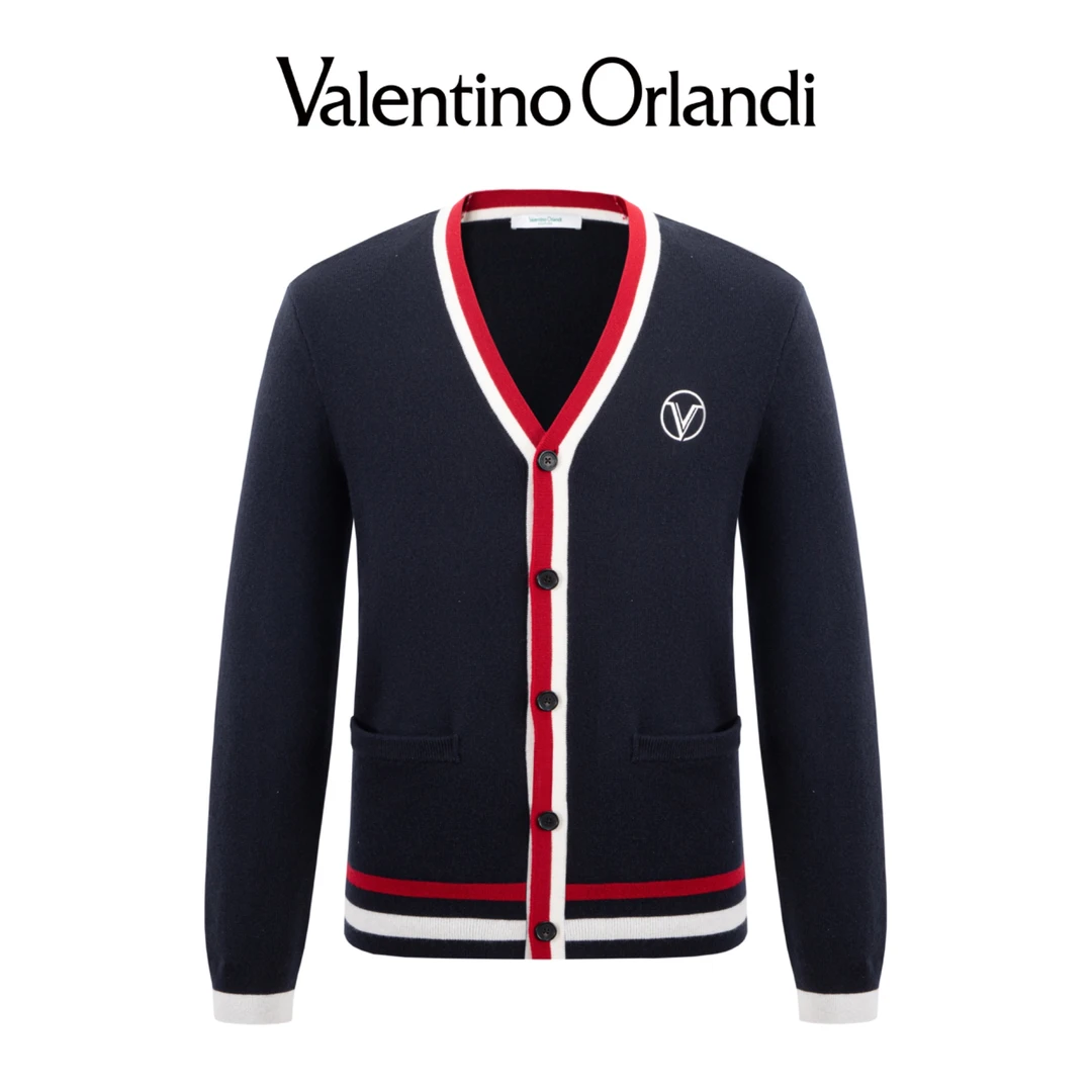 VALENTINO ORLANDI/华伦天奴.奥兰迪男士秋冬时尚针织开衫外套