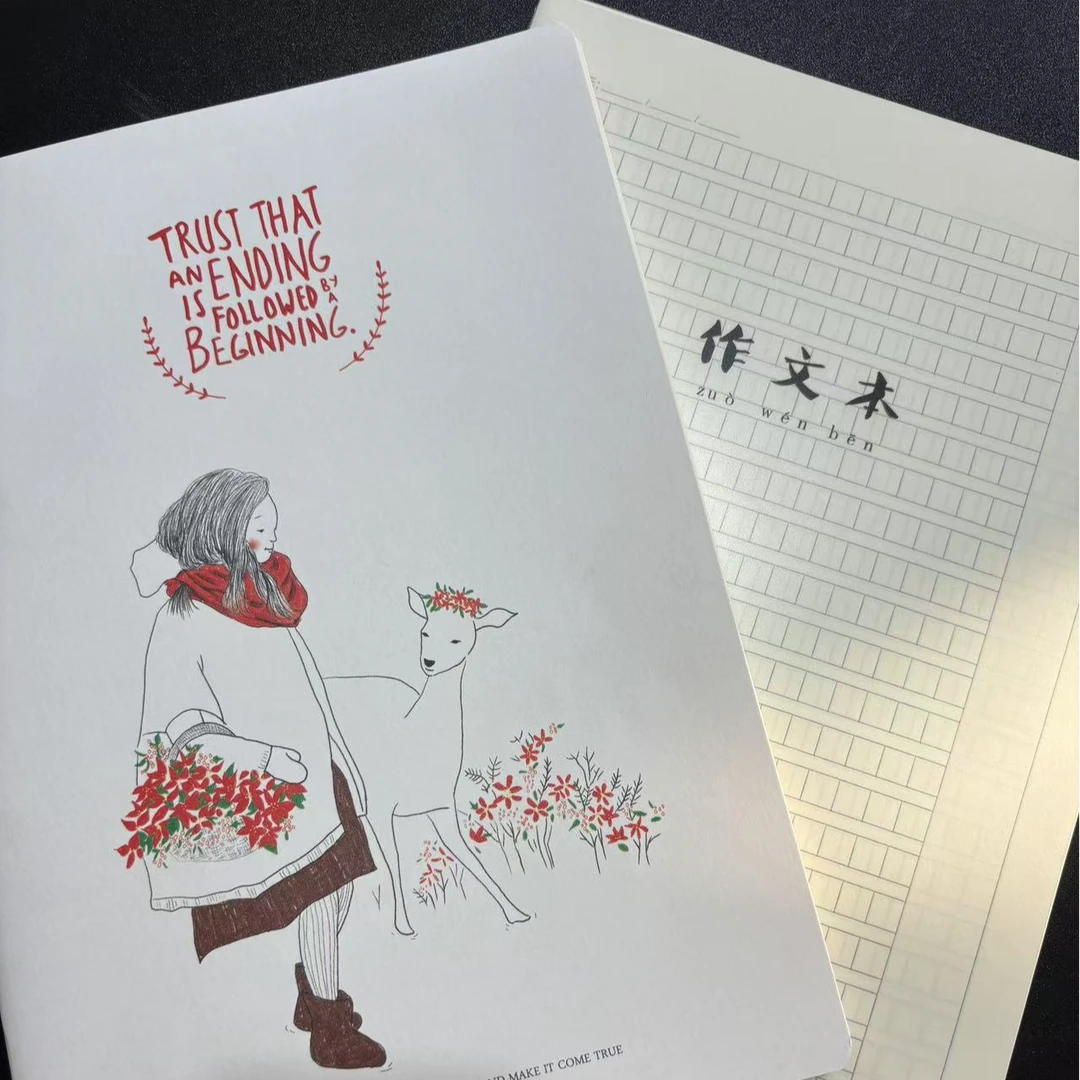 【10本】学生用加厚英语本+作文本 10本不挑封面