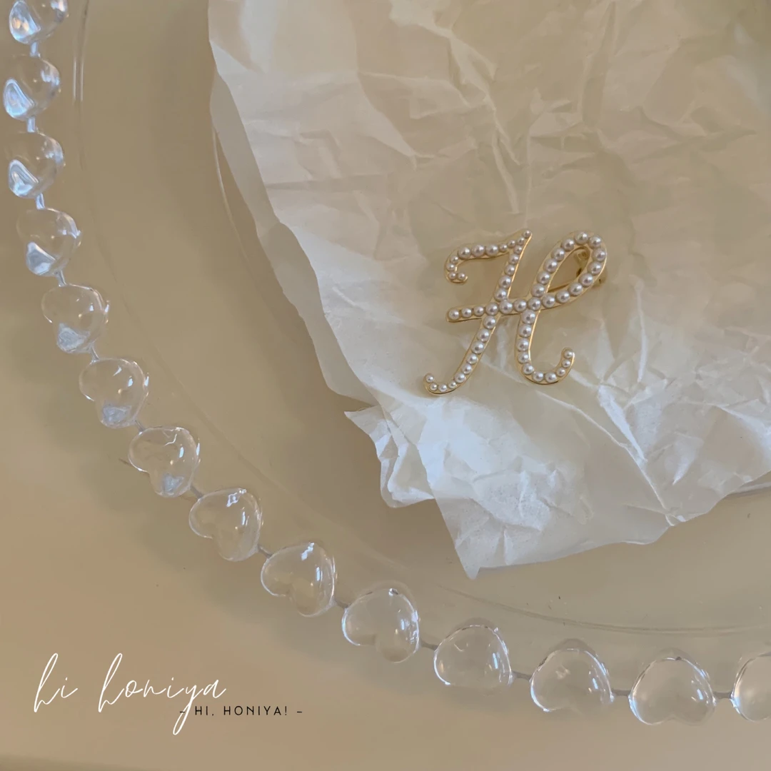 【公主别针】二Hihoniya~2024秋冬新品宝宝珍珠韩版别针