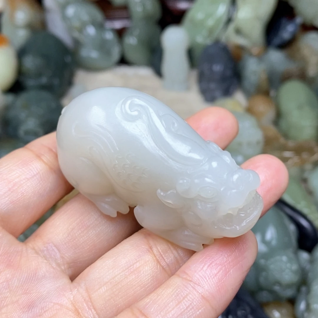 【闪购商品】和田玉挂件未镶嵌大***过