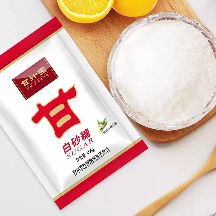 甘汁园白砂糖454g袋白糖食用烘焙面包西点原料细砂糖调料调味品