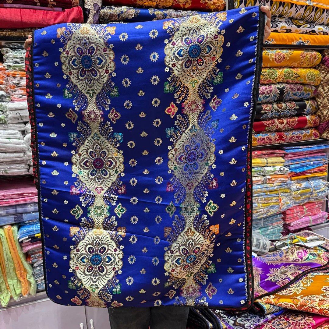 新疆包邮民族风褥子套结婚用纯手工زەنجىر گۈللۈك كۆرپە قىپى