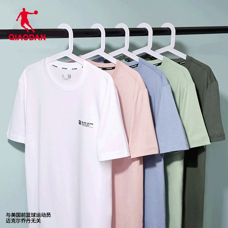 中国乔丹运动短袖t恤男士短袖透气舒适百搭休闲T恤XHS23231338