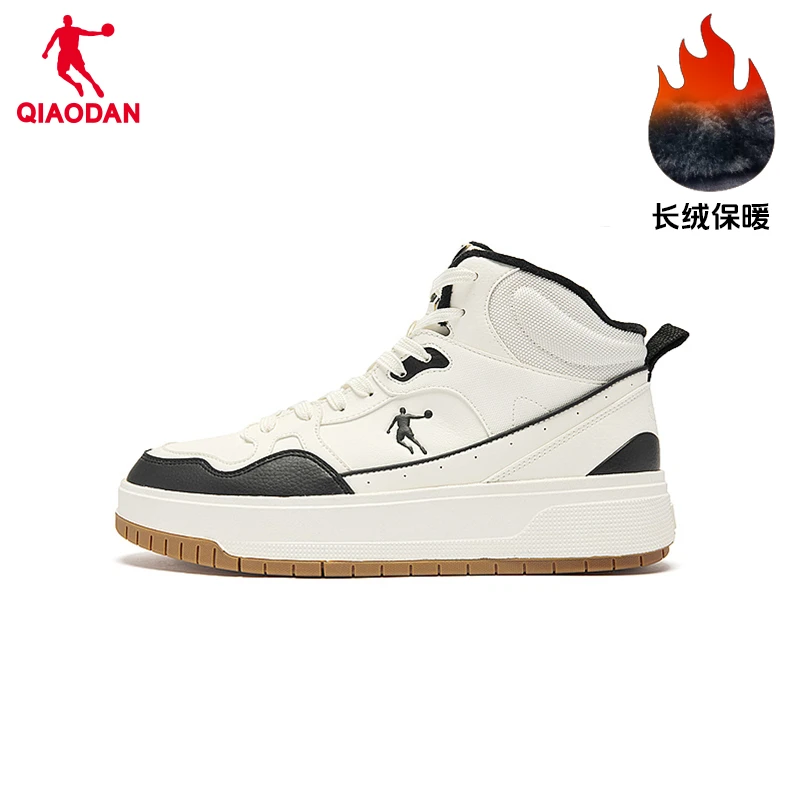 乔丹加绒（大棉）高帮棉鞋男女加厚冬季保暖防水减震24户外运动鞋