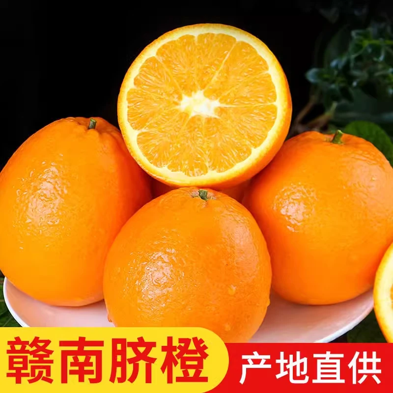 正宗江西赣南脐橙新鲜9斤当季现摘橙子孕妇儿童甜橙子包邮8甜2酸