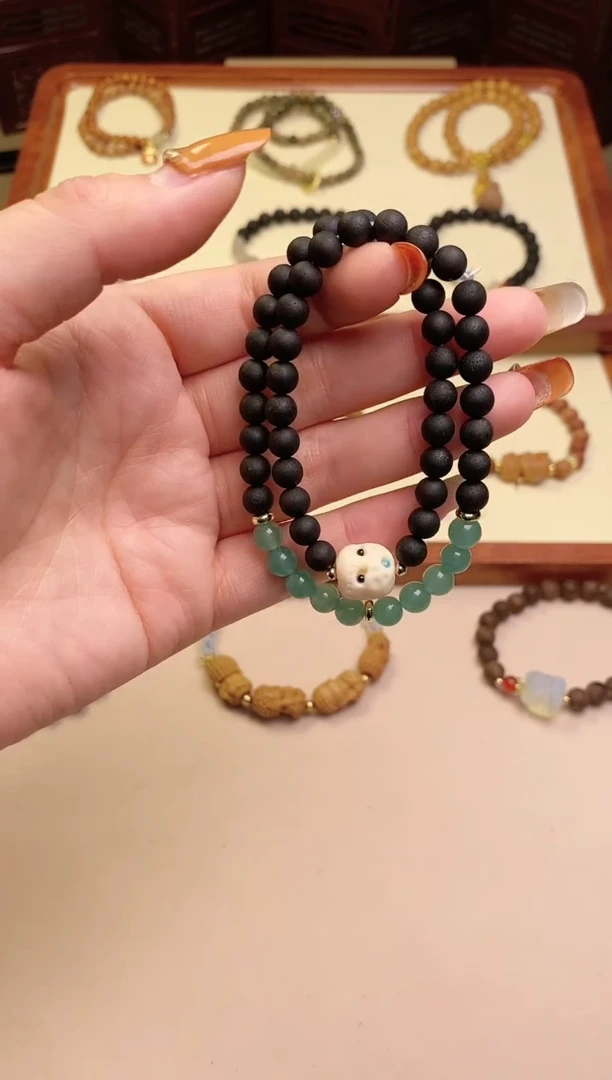 【闪购商品】枣木手串/手链双圈降真香东陵玉