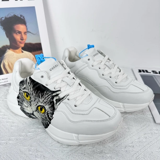 全新 GUCCI 猫头老爹鞋 原盒配件 尺码/36.5 公价8900 HZ5933