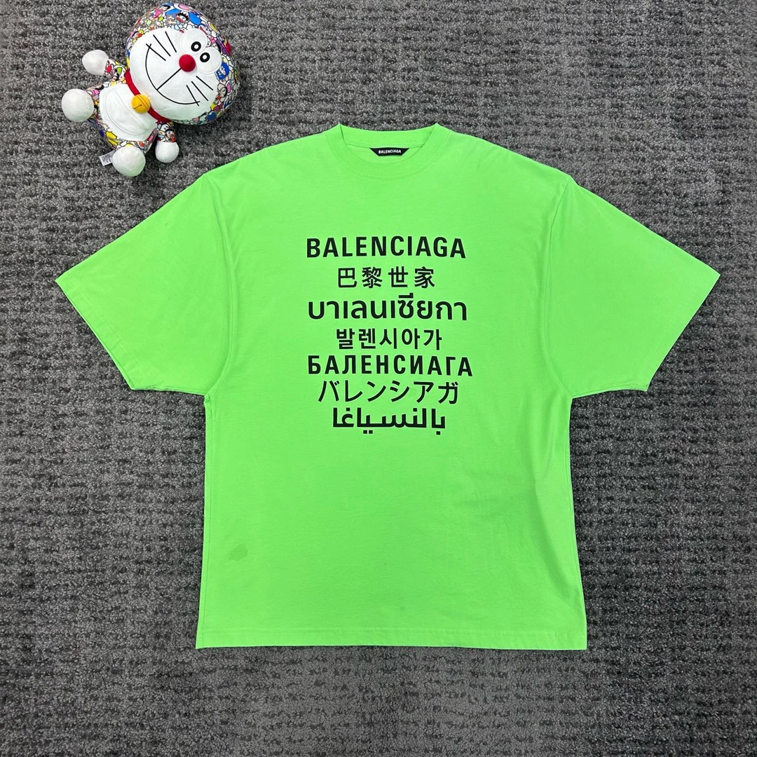 Balenciaga 巴黎世家 七国语言短袖 尺码/XS 成色/99 DY6825