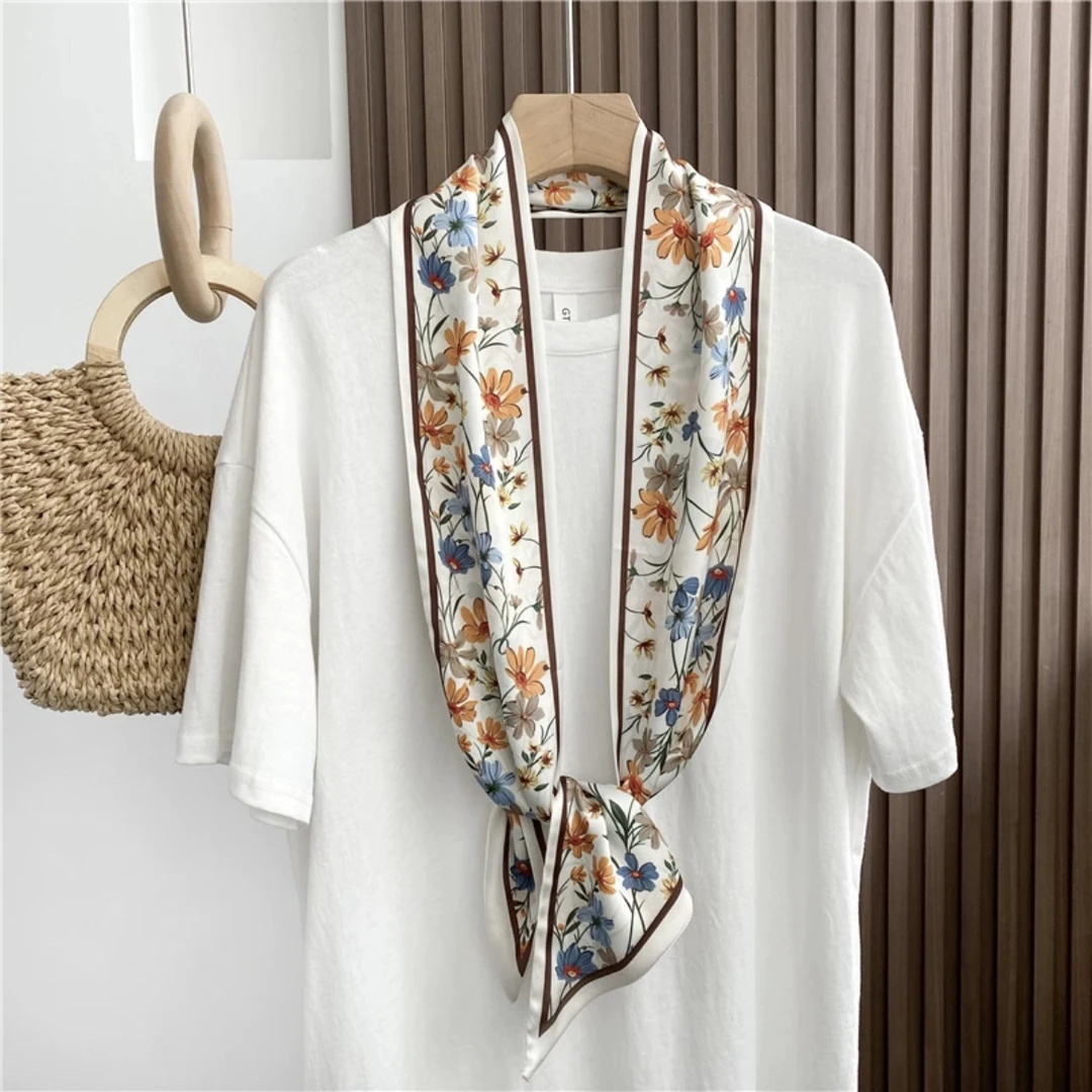 新疆包邮-Z8009#花朵丝巾