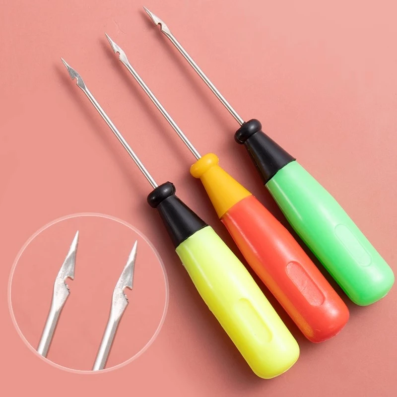 带勾穿线锥子修补鞋上鞋专用针手工缝鞋纳鞋底老式锥子钩针工具