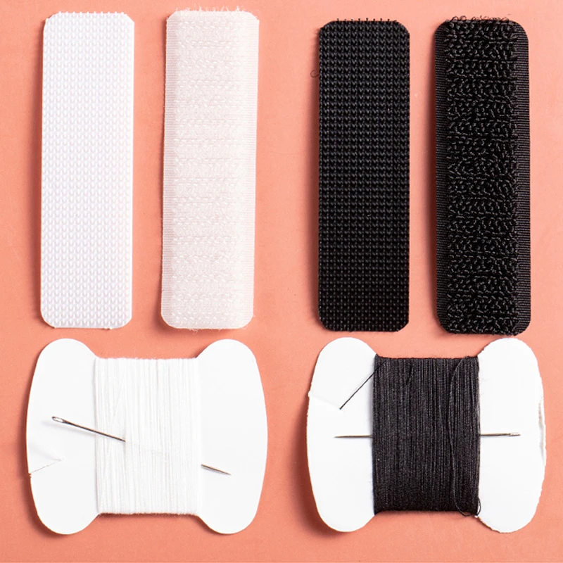 6对升级款魔术贴 射出勾不抓毛 儿童鞋子衣服更换粘扣带