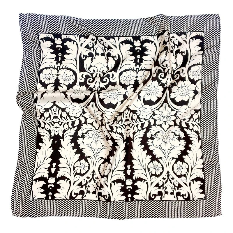 女士百搭丝巾蒙马特围巾90*90