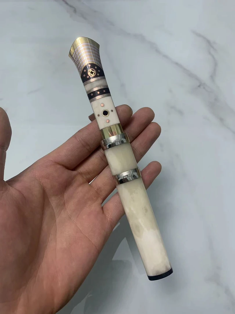 精品牛骨鞘十样锦折花手工水果削皮刀