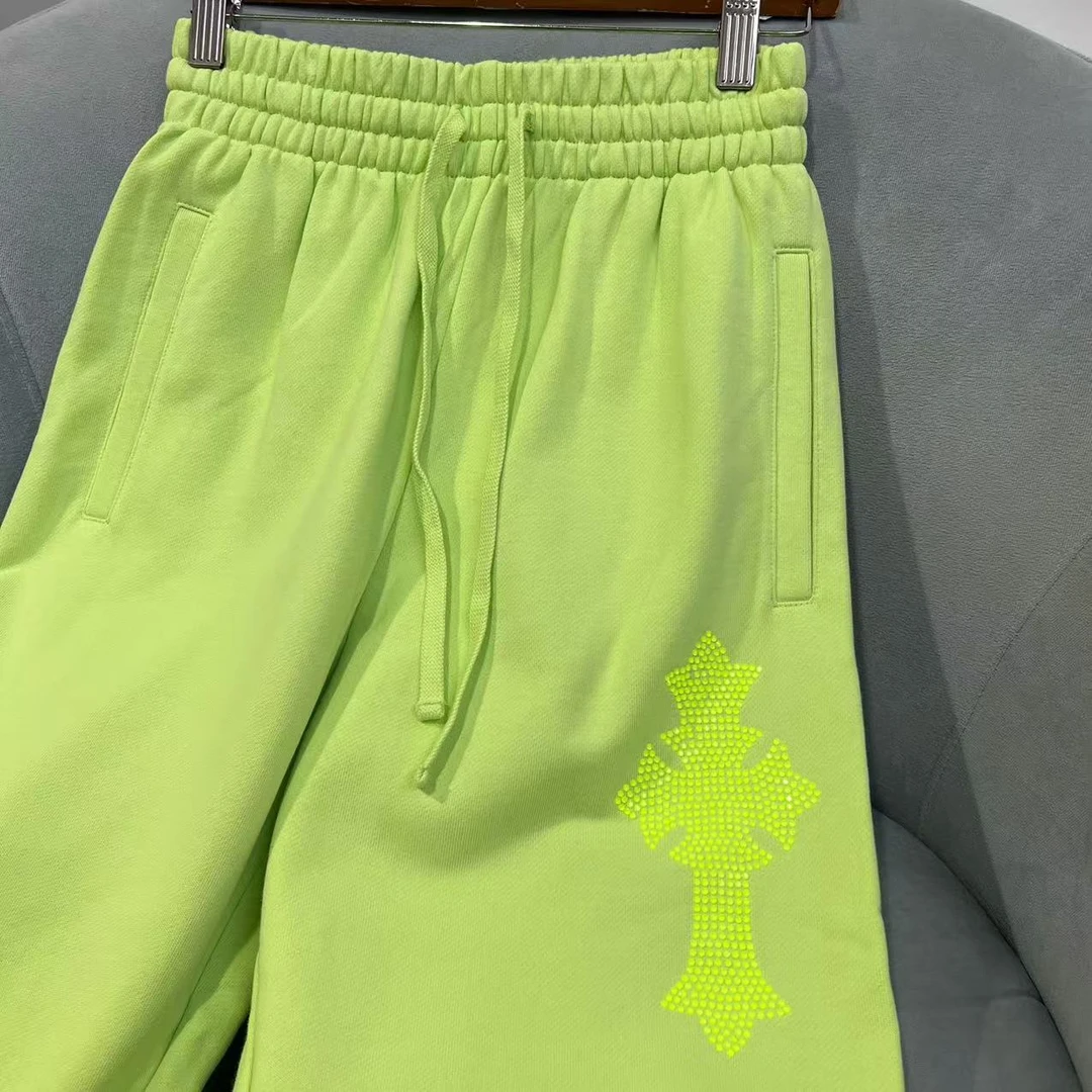 （2.20）I-24 EH潮牌秋季女款烫钻时尚百搭休闲裤 AW288