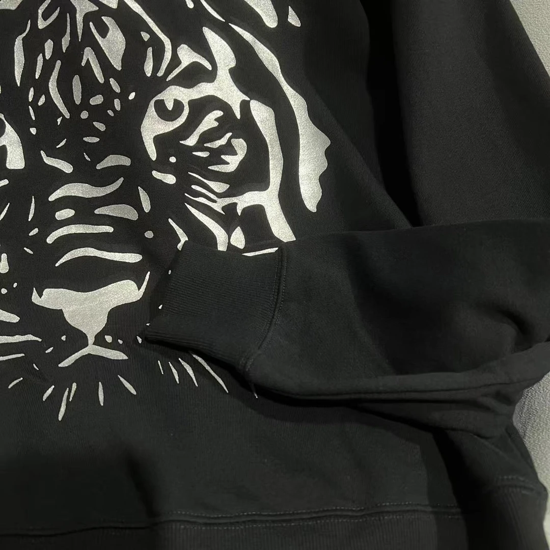 EH I-5 潮牌情侣款虎头印花休闲长袖卫衣 TU417