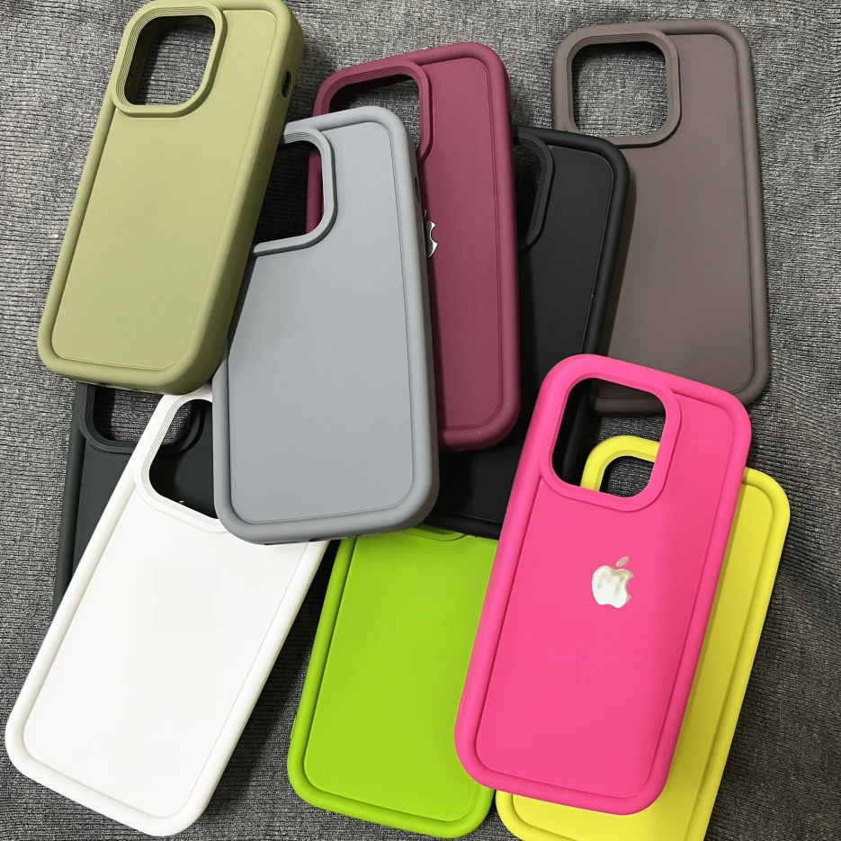 简约高级感磨砂纯色iPhone14promax苹果13手机壳12新款11女xs男xr
